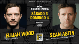 San Diego Comic-Con® Málaga reúne a Elijah Wood y Sean Astin, dos de los protagonistas más queridos de El Señor de los Anillos, el 3 y 4 de octubre