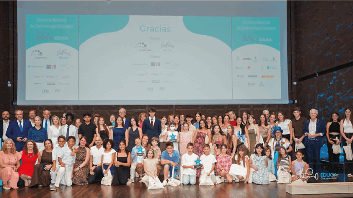 Platino EDUCA consolida el éxito del II Concurso Nacional de Cortometrajes Escolares